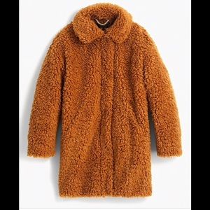 J Crew Teddy Bear Coat